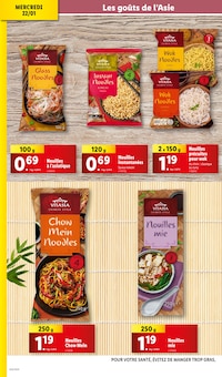 Promo Nouilles Instantanées dans le catalogue Lidl du moment à la page 20