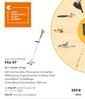 Akku-Motorsense FSA 57 bei STIHL im Prospekt "" für 169,00 €