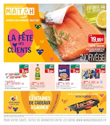 Catalogue Supermarchés Supermarchés Match en cours à Saverne et alentours, LA FÊTE DES CLIENTS, 24 pages, 25/06/2024 - 07/07/2024
