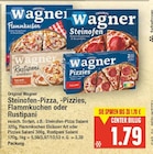 Steinofen-Pizza, Pizzies, Flammkuchen oder Rustipani von Original Wagner im aktuellen E center Prospekt