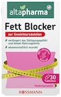Fett im Rossmann Prospekt Ginkgo oder Fett Blocker von Altapharma im aktuellen Rossmann Prospekt für 2,99 €