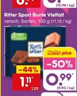 Bunte Vielfalt Angebote von Ritter Sport bei Netto Marken-Discount Nordhausen für 0,99 €