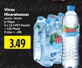 EDEKA - Mineralwasser Angebot im Prospekt Mineralwasser bei EDEKA im Prospekt "" für 3,49 €