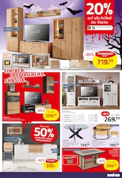 ROLLER Wohnwand im Prospekt ROLLER Wohnwand im Prospekt