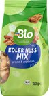 Nussmischung, Edler Nuss Mix, geröstet & ungesalzen von dmBio für 3,45 € bei dm-drogerie markt im Angebot Nussmischung, Edler Nuss Mix, geröstet & ungesalzen von dmBio im aktuellen dm-drogerie markt Prospekt