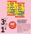 Petits bâtons de berger nature à E.Leclerc dans Rouilly-Saint-Loup