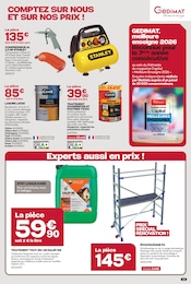 Offre HP dans le catalogue Gedimat du moment à la page 13