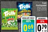 Fruchtgummi im Angebot bei EDEKA in Solingen Fruchtgummi Angebote von Trolli bei EDEKA Solingen für 0,69 €