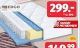 Taschenfederkernmatratze „Lord“ im Angebot bei Segmüller in Offenbach Taschenfederkernmatratze „Lord“ Angebote von ERGO DREAM bei Segmüller Offenbach für 299,00 €
