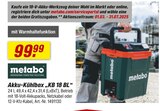 Aktuelle Kühlbox Angebote bei toom Baumarkt in Karlsruhe Aktuelles Akku-Kühlbox „KB 18 BL“ Angebot bei toom Baumarkt in Karlsruhe ab 99,99 €