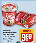 Minis Partybecher oder mit Gürtel Angebote von Berentzen bei REWE Mönchengladbach für 9,99 €