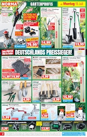 Spaten im Norma Prospekt in Regensburg Aktueller Norma Prospekt mit Spaten, "Mehr fürs Geld", Seite 2