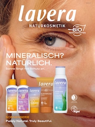 Alnatura Lavera im Prospekt 