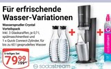 Wassersprudler Crystal Vorteilspack im Angebot bei GLOBUS in Castrop-Rauxel Wassersprudler Crystal Vorteilspack Angebote von Sodastream bei GLOBUS Castrop-Rauxel für 79,99 €
