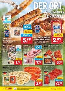 Bratwurst im Netto Marken-Discount Prospekt "Aktuelle Angebote" mit 55 Seiten (Halle (Saale))