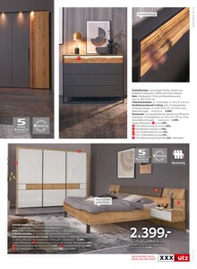 Schlafzimmerprogramm im XXXLutz Möbelhäuser Prospekt "Musterring - Wenn es Zuhause am schönsten ist!" mit 24 Seiten (Hannover)