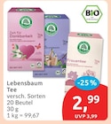 Tee von Lebensbaum im aktuellen budni Prospekt