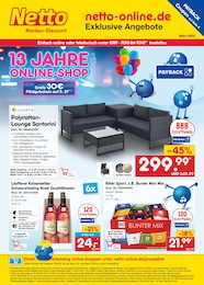 Netto Marken-Discount Prospekt: "netto-online.de - Exklusive Angebote", 36 Seiten, 01.03.2025 - 31.03.2025