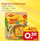 Guten Appetit Suppe von Maggi im aktuellen Netto Marken-Discount Prospekt für 0,59 €