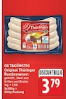 Original Thüringer Rostbratwurst von GUT&GÜNSTIG für 3,79 € bei E center im Angebot Original Thüringer Rostbratwurst von GUT&GÜNSTIG im aktuellen E center Prospekt