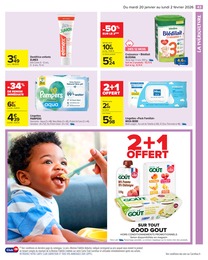 Offre Lingette Bébé dans le catalogue Carrefour Market du moment à la page 45
