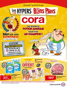 Prospectus Cora à La Courneuve, "Pas besoin de potion magique pour être un champion !", 34 pages de promos valables du 07/05/2024 au 13/05/2024