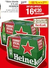 Bière blonde 5 % vol. - HEINEKEN dans le catalogue Carrefour