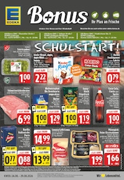 Supermarkt Prospekt von EDEKA Burscheid EDEKA Prospekt: "Aktuelle Angebote", 28 Seiten, 24.08.2026 - 29.08.2026