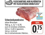 Schweinekammbraten ohne Knochen im Angebot bei nah und gut in Würzburg Schweinekammbraten ohne Knochen Angebote bei nah und gut Würzburg für 0,75 €