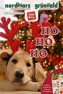 Aktueller Garten-Center Nordharz GmbH & Co. KG Prospekt (Sarstedt, 14 Seiten zum blättern Garten-Center Nordharz GmbH & Co. KG Prospekt HO HO HO mit 14 Seiten