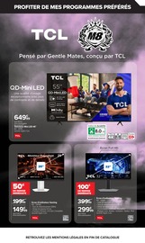 Promos TCL dans le catalogue "FAITES ENTRER LA NOUVEAUTÉ À LA MAISON !" de Carrefour à la page 9 Promos TCL dans le catalogue "FAITES ENTRER LA NOUVEAUTÉ À LA MAISON !" de Carrefour à la page 9