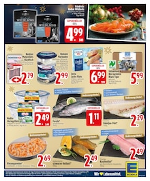 Lachs im EDEKA Prospekt "Wir wünschen Ihnen frohe Weihnachten und schöne Feiertage!" mit 30 Seiten (Augsburg)