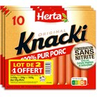 Knacki 100% Pur Porc - HERTA dans le catalogue Carrefour Market