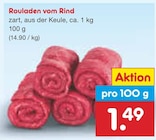 Rouladen vom Rind im Angebot bei Netto Marken-Discount in Herne Rouladen vom Rind Angebote bei Netto Marken-Discount Herne für 1,49 €