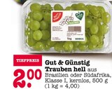 Trauben hell Angebote von Gut & Günstig bei EDEKA Frankfurt für 2,00 €