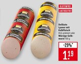 Aktuelle Rindfleisch Angebote bei Marktkauf in Heilbronn Aktuelles Delikate Lyoner mit Kalbfleisch Angebot bei Marktkauf in Heilbronn ab 1,19 €