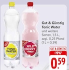 Tonic Water oder Wild Berry bei EDEKA im Elchingen Prospekt für 0,59 €