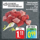 Gulasch gemischt bei EDEKA im Mildenau Prospekt für 0,99 €