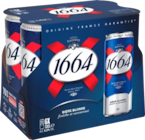 Bière blonde - 1664 - Lidl à Angoulême Bière blonde - 1664 en promo chez Lidl Angoulême à 2,65 €