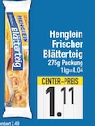 Frischer Blätterteig von Henglein im aktuellen EDEKA Prospekt für 1,11 €