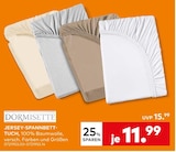 Jersey-Spannbetttuch von Dormisette im aktuellen porta Möbel Prospekt