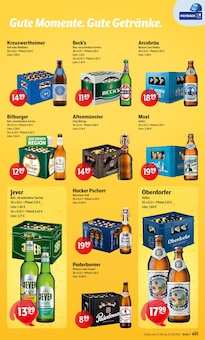 Bier im aktuellen Getränke Hoffmann Prospekt (Heinsberg) Bier im Getränke Hoffmann Prospekt "Aktuelle Angebote" mit 9 Seiten (Heinsberg)