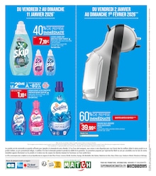 Prix et réduction Electroménager dans le prospectus Supermarchés Match en cours Offre Electroménager dans le catalogue Supermarchés Match du moment à la page 16