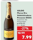 Marca Oro Valdobbiadene Prosecco DOCG Angebote von VALDO bei Kaufland Trier für 7,99 €