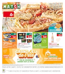 Catalogue Supermarchés Supermarchés Match en cours à Senlis et alentours, C'EST TOUS LES JOURS LE MARCHÉ, 20 pages, 05/08/2025 - 17/08/2025