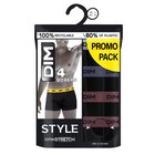 Boxers homme "mix and colors" - DIM en promo chez Carrefour Levallois-Perret à 22,39 €