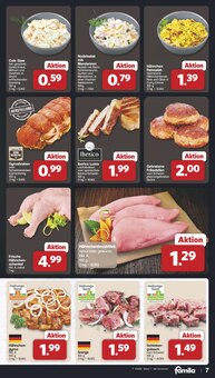 Hähnchenschenkel Angebot im famila Nordwest Prospekt, gültig von 02.02.2026 bis 07.02.2026 Hähnchenschenkel Angebot im aktuellen famila Nordwest Prospekt auf Seite 7