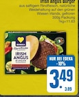 Irish Angus Burger bei EDEKA im Eichendorf Prospekt für 3,49 €