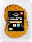 Crispy Chicken Burger Patties im Angebot bei REWE in Neuss Crispy Chicken Burger Patties Angebote von Butcher’s bei REWE Neuss für 1,99 €