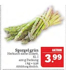 Spargel grün im aktuellen Marktkauf Prospekt